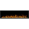 MAJESTIC 36" chimenea eléctrica de pared LED AFLAMO. Modelo 2019