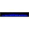ROYAL 65 chimenea eléctrica 3D de pared / para empotrar LED AFLAMO