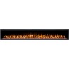 ROYAL 65 chimenea eléctrica 3D de pared / para empotrar LED AFLAMO
