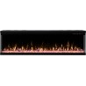 Unique 183 cm, chimenea eléctrica empotrada y de pared AFLAMO