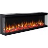 Unique 165 cm, chimenea eléctrica empotrada y de pared AFLAMO
