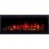 ROYAL 3D 100 cm, chimenea eléctrica empotrada AFLAMO