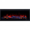 ROYAL 3D 100 cm, chimenea eléctrica empotrada AFLAMO