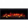 ROYAL 3D 120 cm, chimenea eléctrica empotrada AFLAMO