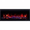 ROYAL 3D 120 cm, chimenea eléctrica empotrada AFLAMO