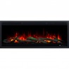 ROYAL 3D 140 cm, chimenea eléctrica empotrada AFLAMO