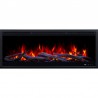 ROYAL 3D 160 cm, chimenea eléctrica empotrada AFLAMO