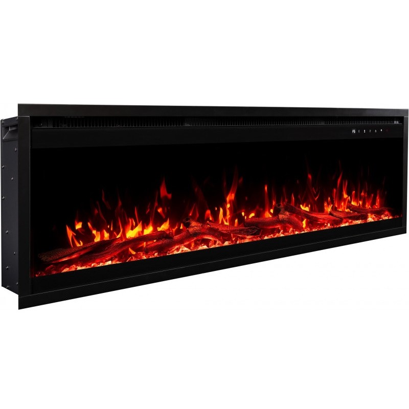 ROYAL PRO 100 cm, Chimenea eléctrica mural y empotrada AFLAMO