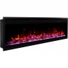 ROYAL PRO 100 cm, Chimenea eléctrica mural y empotrada AFLAMO