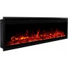 ROYAL PRO 140 cm, chimenea eléctrica mural y empotrada AFLAMO