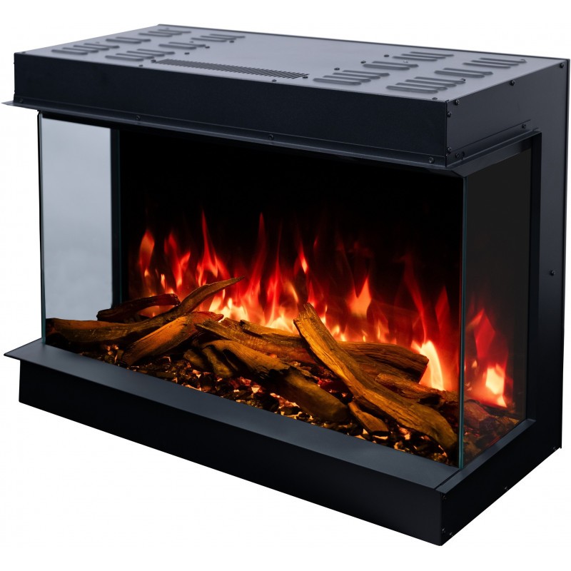 SUPERB 3D 160 cm, chimenea eléctrica empotrada AFLAMO