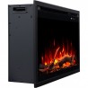 Inserto AFLAMO 3D de 45x60 cm, chimenea eléctrica empotrable AFLAMO PLUS + SOUND