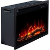 Inserto AFLAMO 3D de 45x75 cm, chimenea eléctrica empotrable AFLAMO PLUS + SOUND