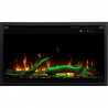 Inserto AFLAMO 3D de 45x75 cm, chimenea eléctrica empotrable AFLAMO PLUS + SOUND