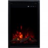 Inserto AFLAMO 3D de 60x40 cm, chimenea eléctrica empotrable AFLAMO PLUS + SOUND