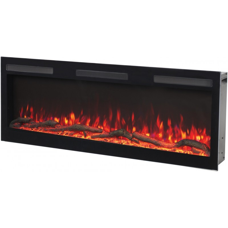 MAJESTIC PRO 183cm, caminetto elettrico a da parete e da incasso AFLAMO