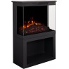 TOWER 56 + SOPORTE, inserto eléctrico AFLAMO con SONIDO