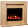 Chimenea eléctrica AFLAMO JOLO 3D roble + SONIDO