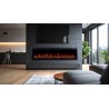 REGAL, Chimenea eléctrica LED empotrada y de pared con sonido EmotionFlame