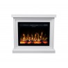 Chimenea eléctrica VELIS Emotionflame con carcasa