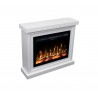 Chimenea eléctrica VELIS Emotionflame con carcasa