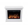 Chimenea eléctrica VELIS Emotionflame con carcasa