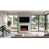 Chimenea eléctrica VELIS Emotionflame con carcasa